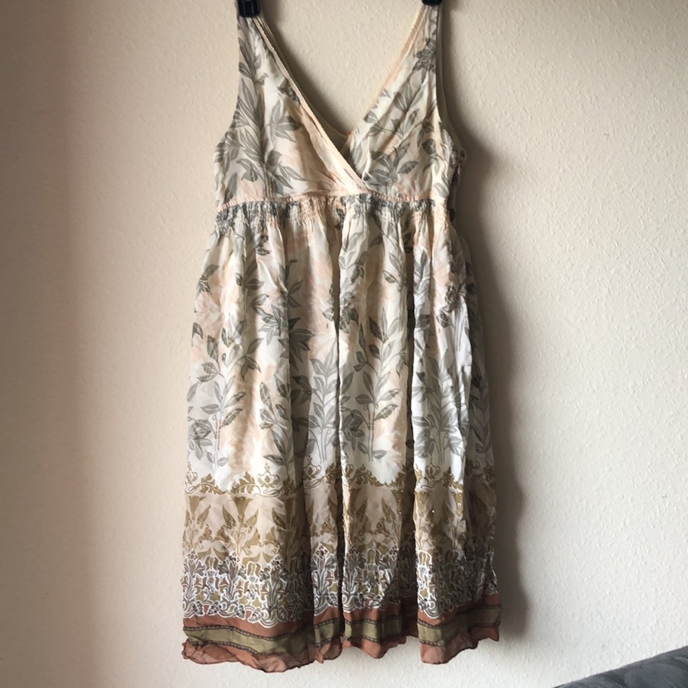 Floral cottage core boho dress